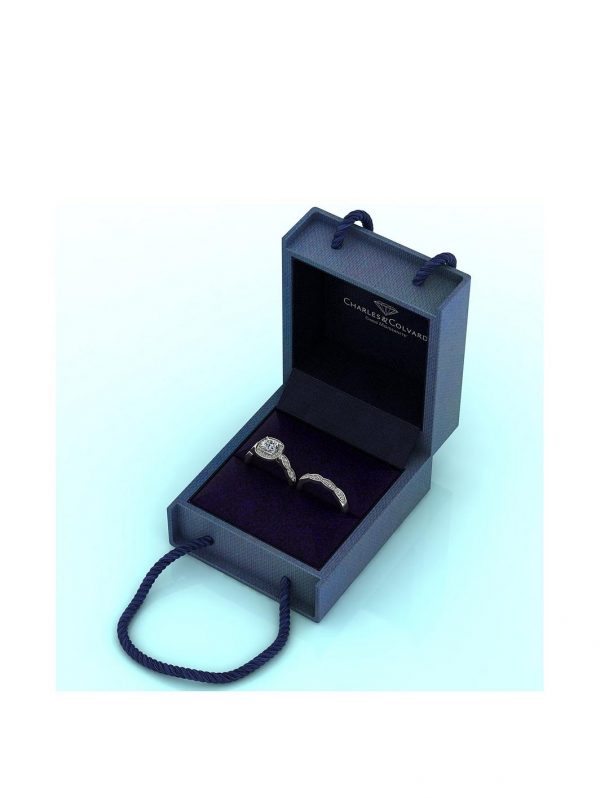 selling 9ct gold 1 75ct equivalent total cushion cut ring set 5efc6486d25b6
