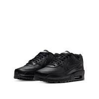 selling air max 90 leather junior trainer black 5efee5f1189f5