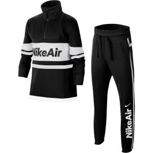 selling air sportswear older boys tracksuit black white 5efee5bc138a4