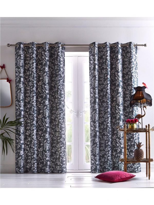 selling amelia eyelet curtains in grey 5f019795b2ac8