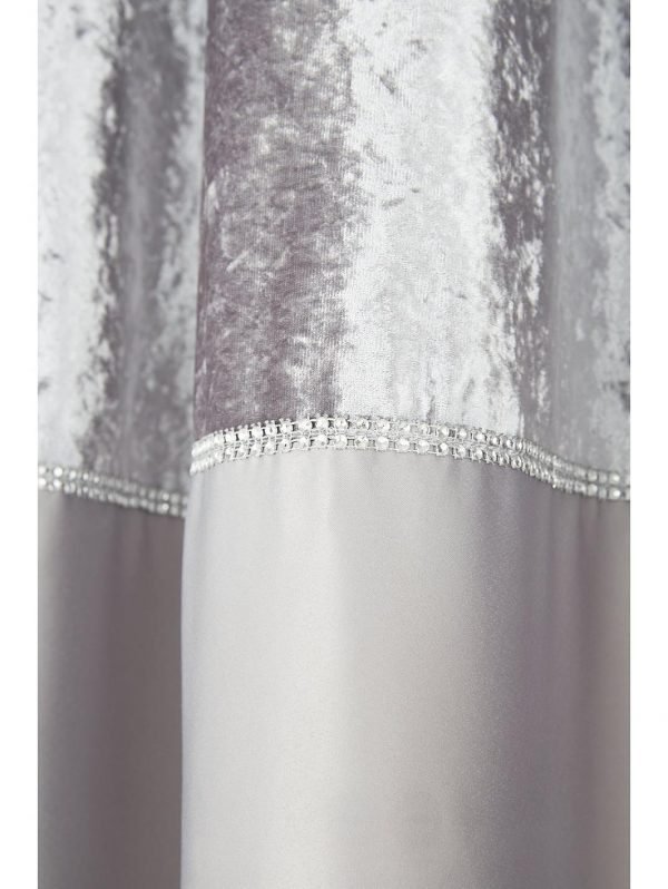 selling amelie crushed velvet lined eyelet curtains 5f01935d6b4b5