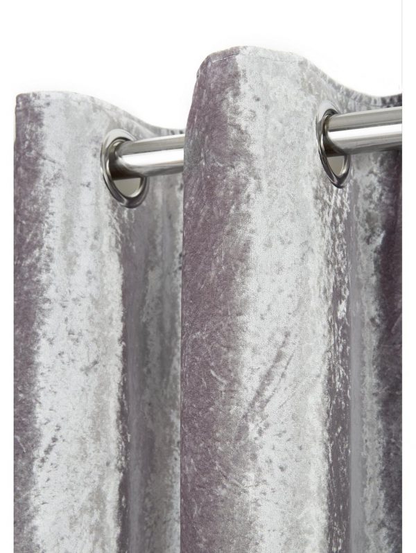 selling amelie crushed velvet lined eyelet curtains 5f01935e17f0a