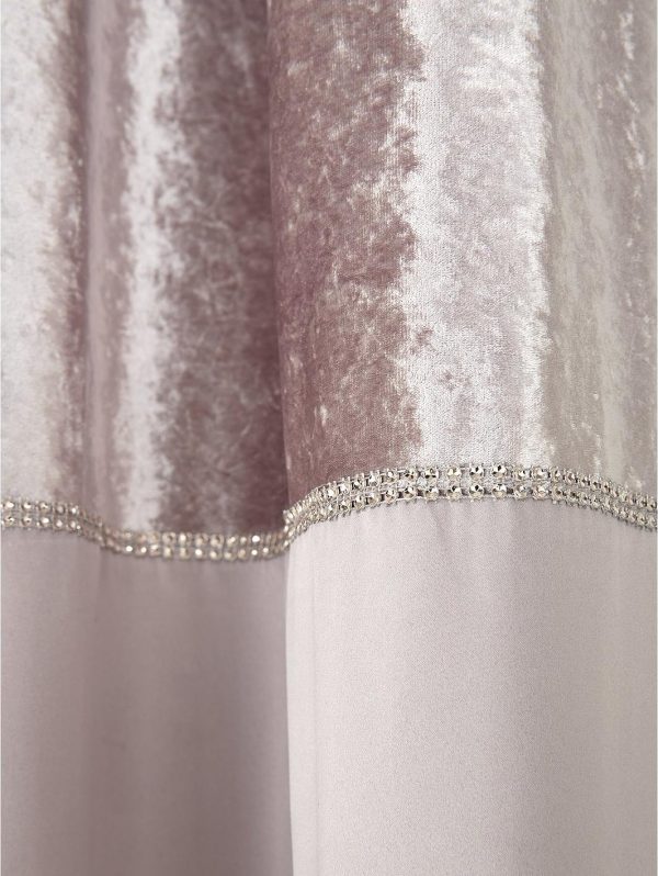 selling amelie crushed velvet lined eyelet curtains 5f01955c7e595