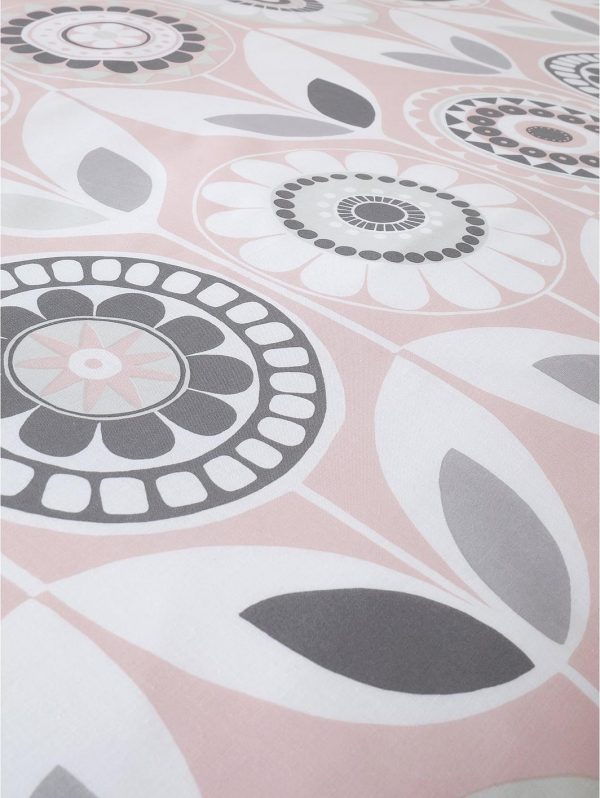 selling annika retro bloom duvet cover set blush pink 5efeef679e57c