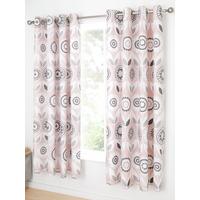 selling annika retro bloom eyelet curtains blush pink 5f019333d8022