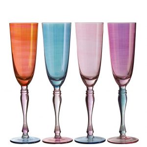 selling aurora champagne glasses set of 4 5efc599548ed5