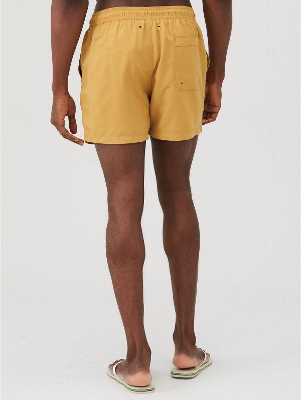 selling basic swim shorts mustard 5f042a93261ba