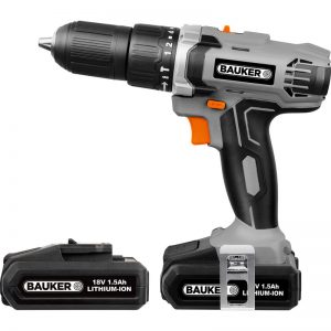 selling bauker 18v cordless combi drill 2 x 1 5ah 5f1296c32cfac