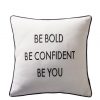 selling be bold slogan cushion 5efeeef092608