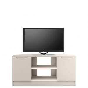 selling bilbao ready assembled 2 door high gloss corner tv unit cashmere fits up to 46 inch tv 5f1c0b3f30c28
