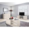 selling bilbao ready assembled 2 door high gloss corner tv unit cashmere fits up to 46 inch tv 5f1c0b404a140