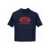 selling boys hiltern short sleeve rash vest navy 5f0188adc52d0