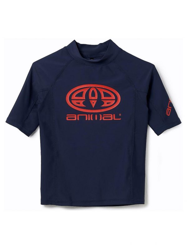 selling boys hiltern short sleeve rash vest navy 5f0188b019f1c