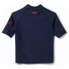 selling boys hiltern short sleeve rash vest navy 5f0188b0eb253