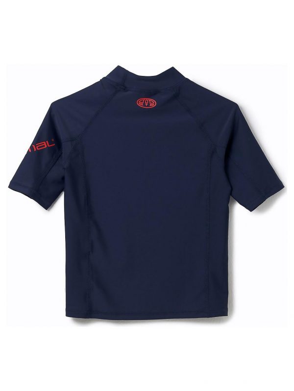 selling boys hiltern short sleeve rash vest navy 5f0188b0eb253