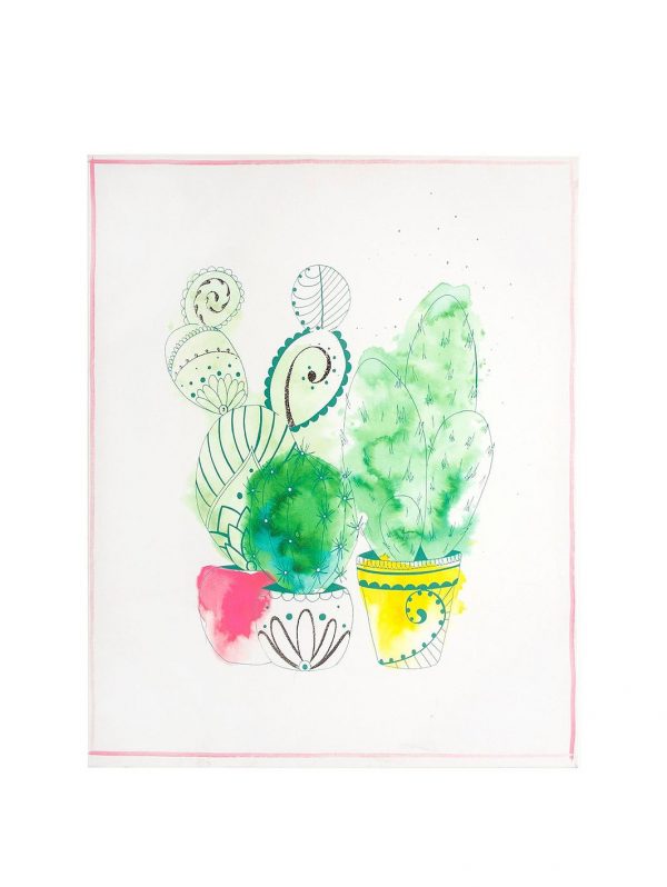 selling cactus craze canvas wall art 5efeeec97dc10