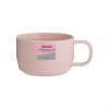 selling cafe concept set of 2 cappuccino mugs pink 5efc573ce19b8