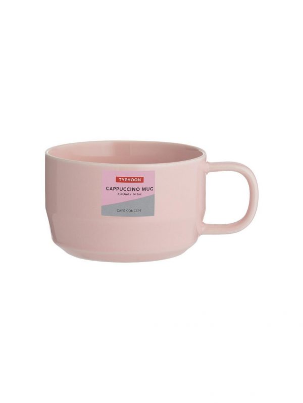 selling cafe concept set of 2 cappuccino mugs pink 5efc573ce19b8