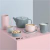 selling cafe concept set of 2 cappuccino mugs pink 5efc573f8502f