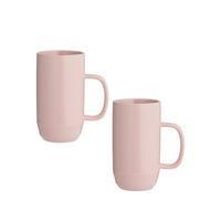 selling cafe concept set of 2 pink latte mugs 5efc59f188dc6