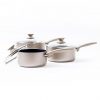 selling cambridge bronze 3 piece saucepan set 5efc7792798f5