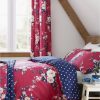 selling canterbury eyelet blackout curtains raspberry 5f0193dc719f3