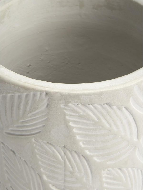 selling ceramic leaf embossed planter 5efeef496cbc6