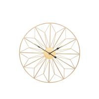 selling champagne gold metal wall clock 5efeef323c83c