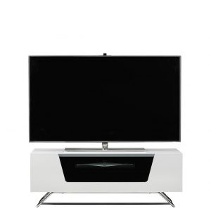 selling chromium tv stand fits up to 46 inch tv white 5efd7fb80f647