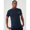 selling classic micro lite tipped polo shirt navy 5efc829ae8670