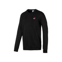 selling classics embossed crew sweat black red 5efee94cdd65e
