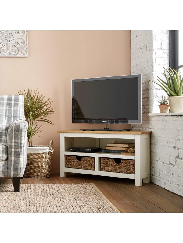 selling clovely ready assembled corner tv unit fits up to 40 inch tv 5f1c0a893d3a2