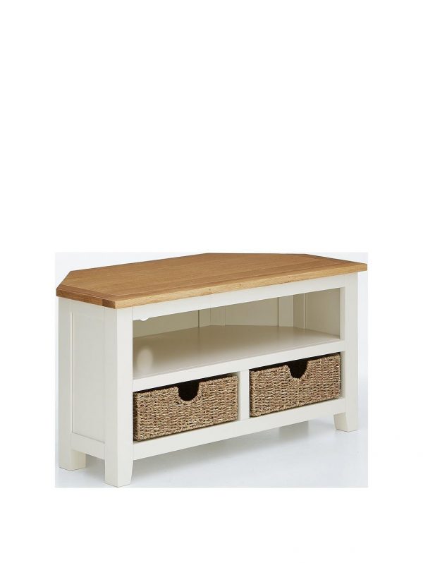 selling clovely ready assembled corner tv unit fits up to 40 inch tv 5f1c0a8a22a58