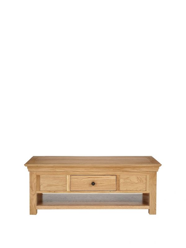selling constance oak ready assembled coffee table 5efc22ee90bf7