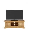 selling constance oak ready assembled large tv unit fits up to 60 inch tv 5f1c0aae334ff