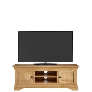 selling constance oak ready assembled large tv unit fits up to 60 inch tv 5f1c0aae334ff