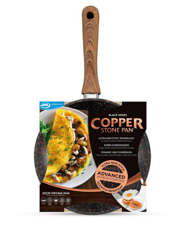 selling copper stone frying pan black series twin pack 5f05b3c77cc57