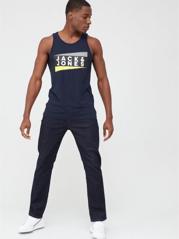 selling core shaun logo vest navy 5efc8191ceee7