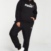 selling curve essentials logo hoodie black 5efee6c7ca3b9