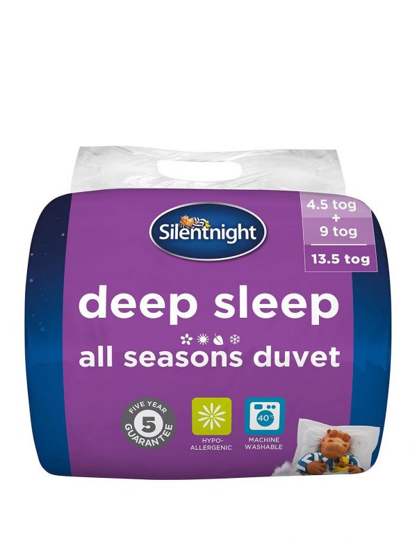 selling deep sleep all seasons 4 5 9 tog duvet 5efef0bd91d0f