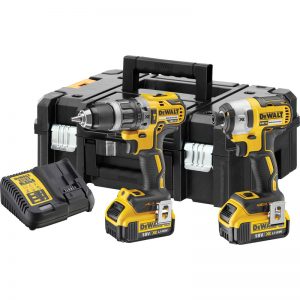 selling dewalt dck266m2t gb 18v xr cordless brushless combi drill impact driver twin pack 2 x 4 0ah 5f1296d342e23