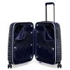 selling dog stripe small 4 wheel suitcase ink 5f018a3a4332f