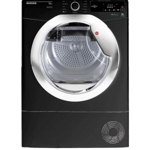 selling dynamic next dxc10tceb 10kg aquavision condenser tumble dryer with one touch black chrome 5f05736039d7c