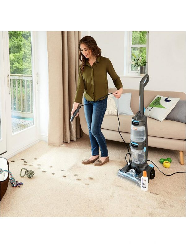 selling ecr2v1p dual power pet advance carpet cleaner grey and blue 5f057aa0ed6f9