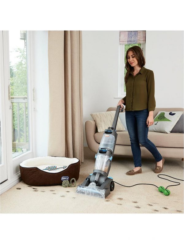 selling ecr2v1p dual power pet advance carpet cleaner grey and blue 5f057aa1cd387