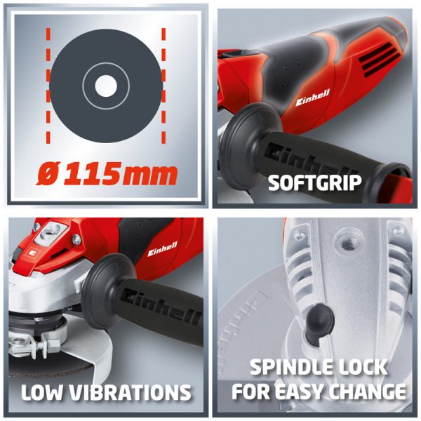 selling einhell ag115 600w 115mm angle grinder 240v 5f0ff7b1973e7