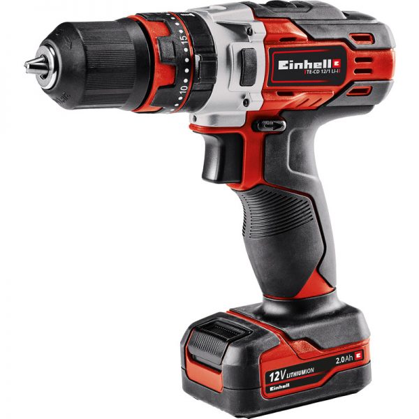 selling einhell te cd 12 1 li 12v cordless drill driver 1 x 2 0ah 5f129701cd46d
