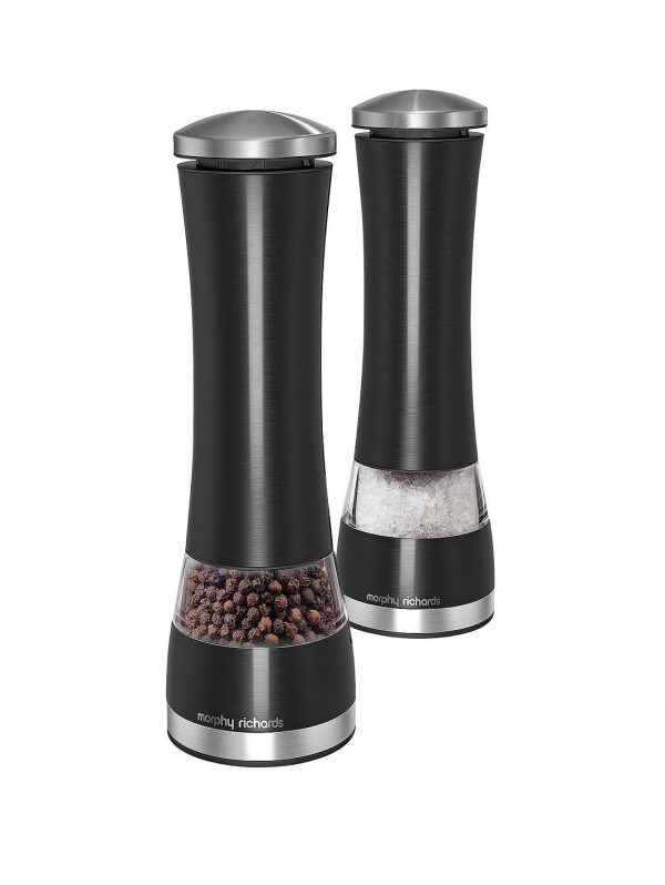 selling electronic salt and pepper mill set black 5efc7905e666e