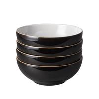 selling elements set of 4 cereal bowls black 5efc79f4718bf