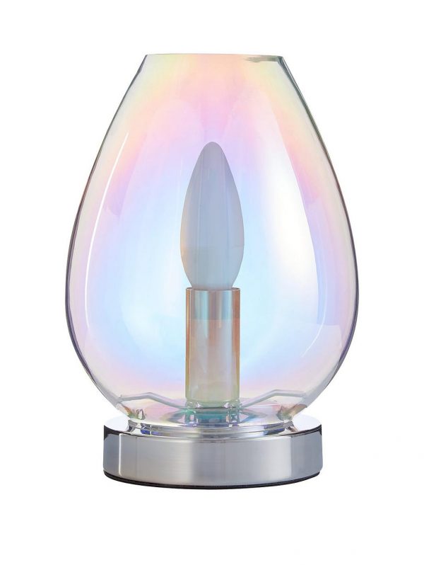 selling esme iridescent glass touch lamp 5f1d71a9ef094